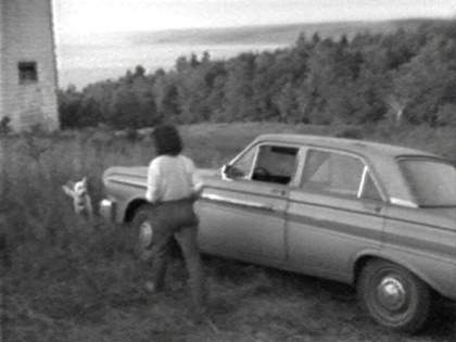 Joan Jonas Barking 1973, video still. Courtesy the artist and Electronic Arts Intermix (EAI), New York