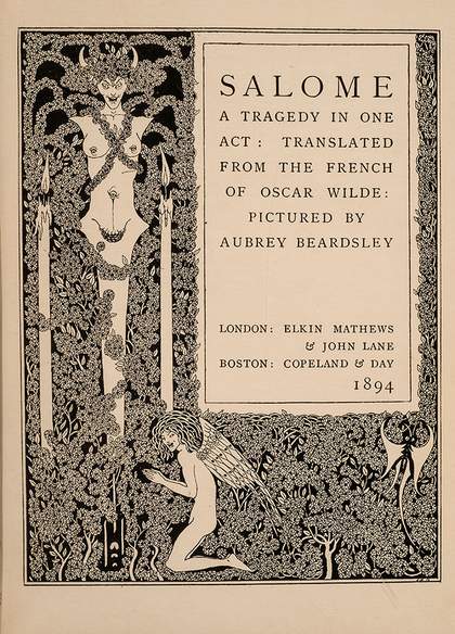 Title page from Salome published by Mathews and Lane in 1894
