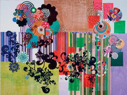 Beatriz Milhazes Avenida Brasil 2003–4 Acrylic on canvas