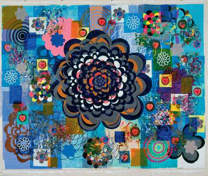 Beatriz Milhazes Palmolive 2004 Acrylic on canvas