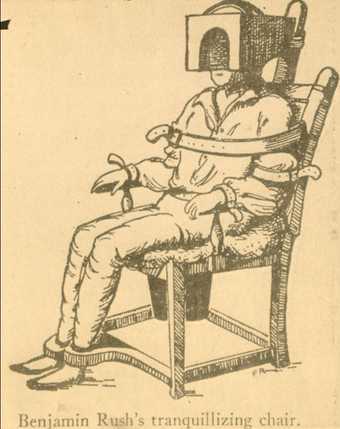 Benjamin Rush ‘Tranquillizing’ Chair 1811