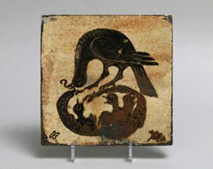 Bernard Leach Tile 1925 