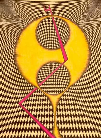 Abstract image from the Bethlem Museum of the Mind collection