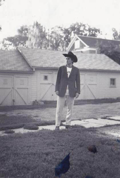 Photographic portrait of Colin Self, 1965