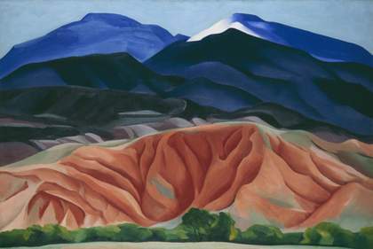 Georgia O’Keeffe, Black Mesa Landscape, New Mexico / Out Back of Marie’s II 1930