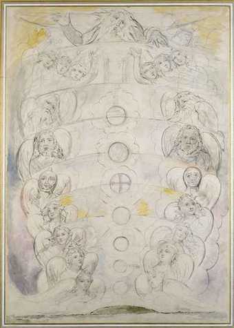 William Blake, The Deity, from whom proceed the Nine Spheres, Tate Blake learning resource