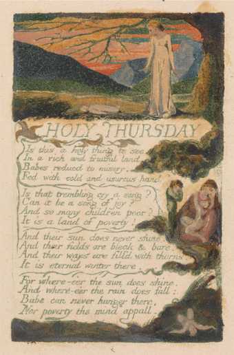 William Blake Songs of Experience Holy Thursday 1794, Tate learning resource