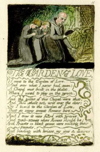 William Blake Songs of Experience The Garden of Love 1794, Tate learning resource