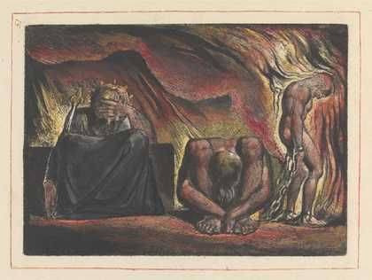 William Blake, Jerusalem, Plate 51, 1804 to 1820