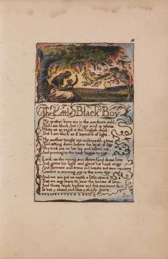 William Blake, Songs of Innocence, The Little Black Boy 1789–1794, Tate William Blake resource