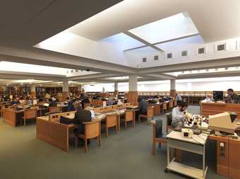 British Library Reading Room, Paul Grundy