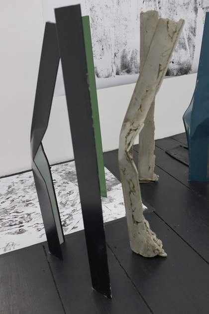 Nora Schultz Tripods Escape 1 (detail) 2013