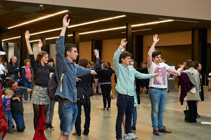 Bojana Cvejić and Christine De Smedt, Spatial Confessions: Moving Part 2014