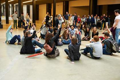 Bojana Cvejić and Christine De Smedt, Spatial Confessions: Speaking Part 2014