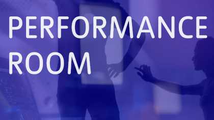 BMW performance room banner