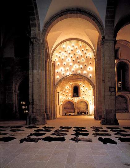Christian Boltanski Installation Centro Galego de Arte Contemporaneo, Santiago de Compostela