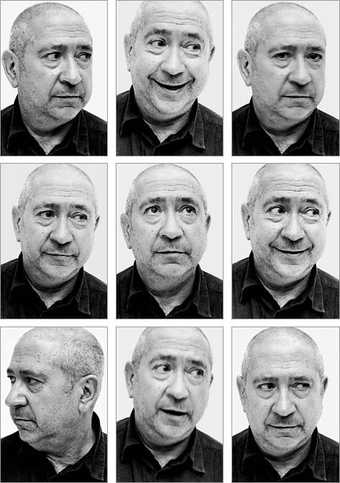 Christian Boltanski, photographic self-portraits in grid format