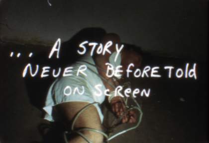 Chris Langdon, Trailer for Bondage Boy, 1973, film still