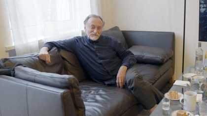 Boris Mikhailov in his studio