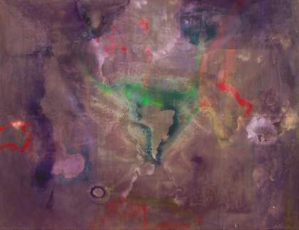 Frank Bowling Polish Rebecca 1971 Private Collection © Frank Bowling. All Rights Reserved, DACS 2019