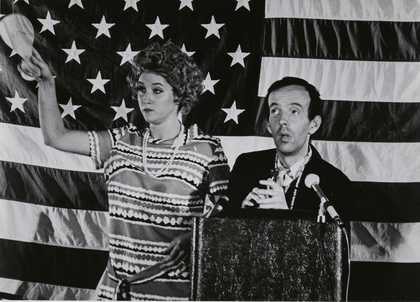 Brand X - Sally Kirkland and Taylor Mead in the President's Press Conference
