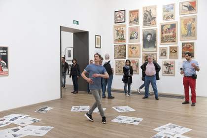 Brennan Gerard as part of 20 Dancers for the XX century by Boris Charmatz