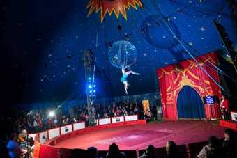 Romy Bauer centre stage at Circus Starr