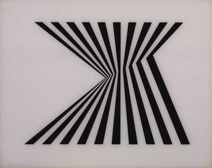 Bridget Riley, Untitled [Fragment 1/7] 1965