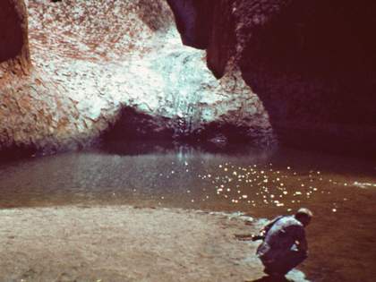 Britta Zollner, The Rainbow Serpent: Entering a New Inner Space, a New Inner Time 1980–81/2013, Still from digital transfer of 8