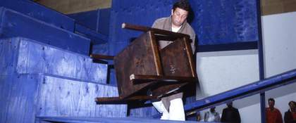 Bruce McLean, Good Manners and Physical Violence 1985