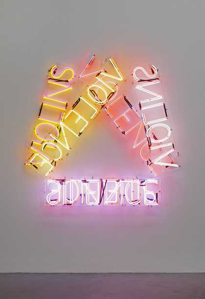 Bruce Nauman VIOLINS VIOLENCE SILENCE 1981-2