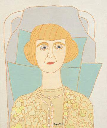 Bryan Pearce Misome Peile Artist and close friend of Mary Pearce 1975