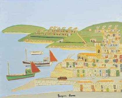 Bryan Pearce St Ives from the top of the Island 1958–9