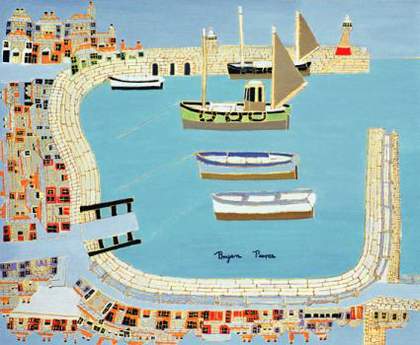 Bryan Pearce St Ives Harbour all round No. 4 1966