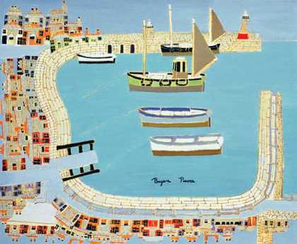 Bryan Pearce St Ives Harbour all round No. 4 1966 