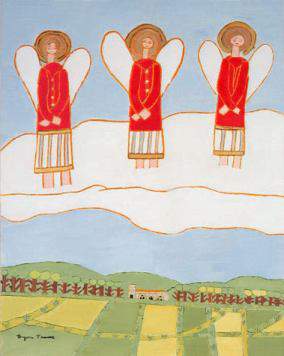 Bryan Pearce Three Angels 1986 