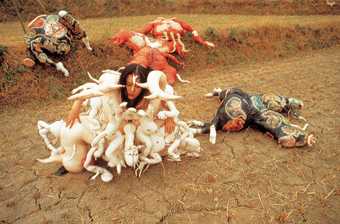 Lee Bul performs Cravings in Jangheung, South Korea, 1988