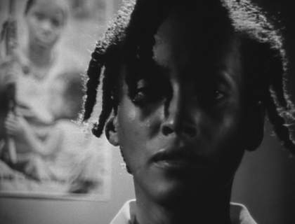 Film still from Hailie Germina's Bush Mama