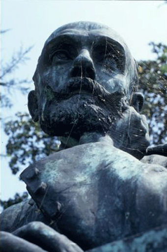 Bust of Riccardo Selvatico, Mayor of Venice, Giardini Pubblici, Biennale Site, Venice