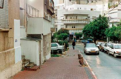 Jean-Marc Bustamante S.i.M (Something is Missing) (suburban street)1997