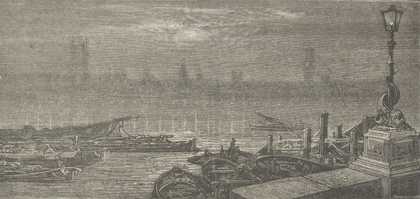 Gustave Doré The Houses of Parliament by Night 1872 Van Gogh Museum, Amsterdam, Netherlands