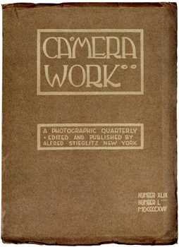 Cover of 'Camera Work' edited by Alfred Stieglitz