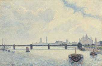 Camille Pissarro Charing Cross Bridge, London 1890 National Gallery of Art, Washington, Collection of Mr. and Mrs. Paul Mellon 1985.64.32