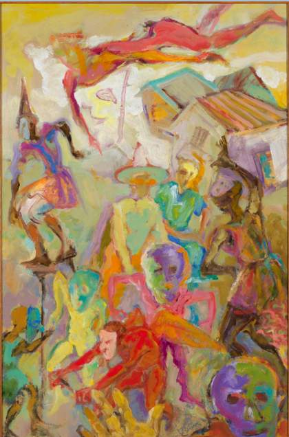 A painting of carnival