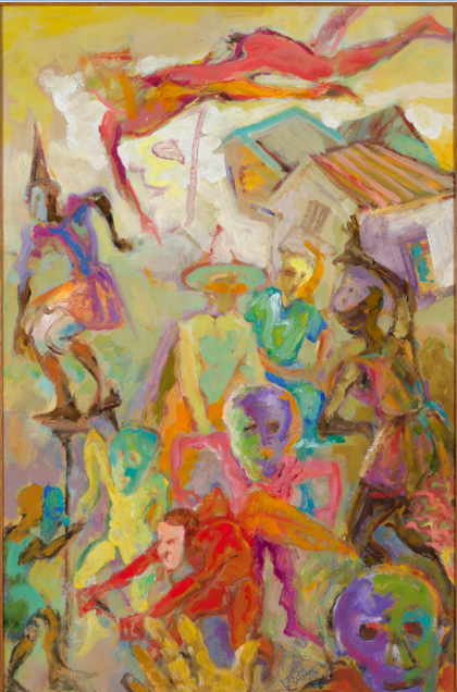 A painting of carnival
