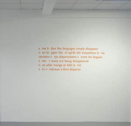 Caroline Bergvall, Crop 2010