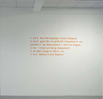 Caroline Bergvall, Crop 2010