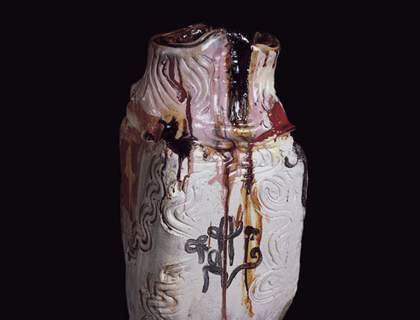 Simon Carroll Thrown Square Pot 2005