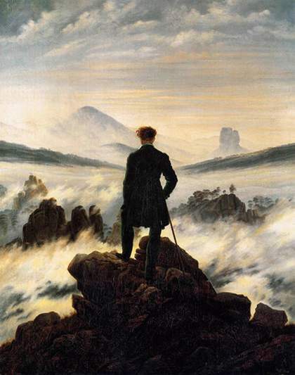 Caspar David Friedrich Wanderer Above the Sea of Fog 1818