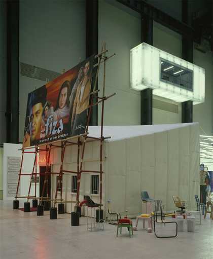 Installation view from Century City: Bombay/Mumbai 